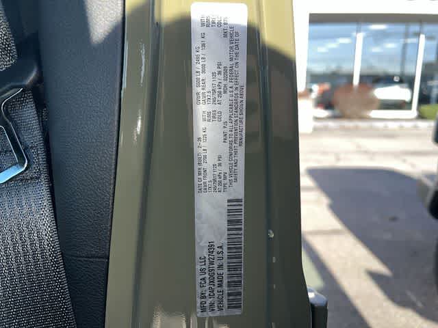 2026 Jeep Wrangler WRANGLER 4-DOOR SPORT S