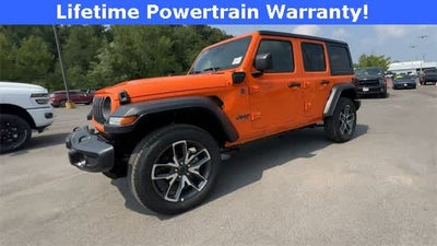 2025 Jeep Wrangler 4xe WRANGLER 4-DOOR SPORT S 4xe