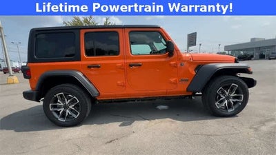 2025 Jeep Wrangler 4xe WRANGLER 4-DOOR SPORT S 4xe