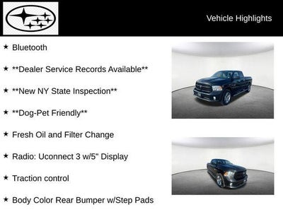 2018 RAM 1500 Express Quad Cab 4x4 6'4' Box