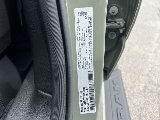 2026 RAM Ram 1500 RAM 1500 WARLOCK CREW CAB 4X4 5'7' BOX