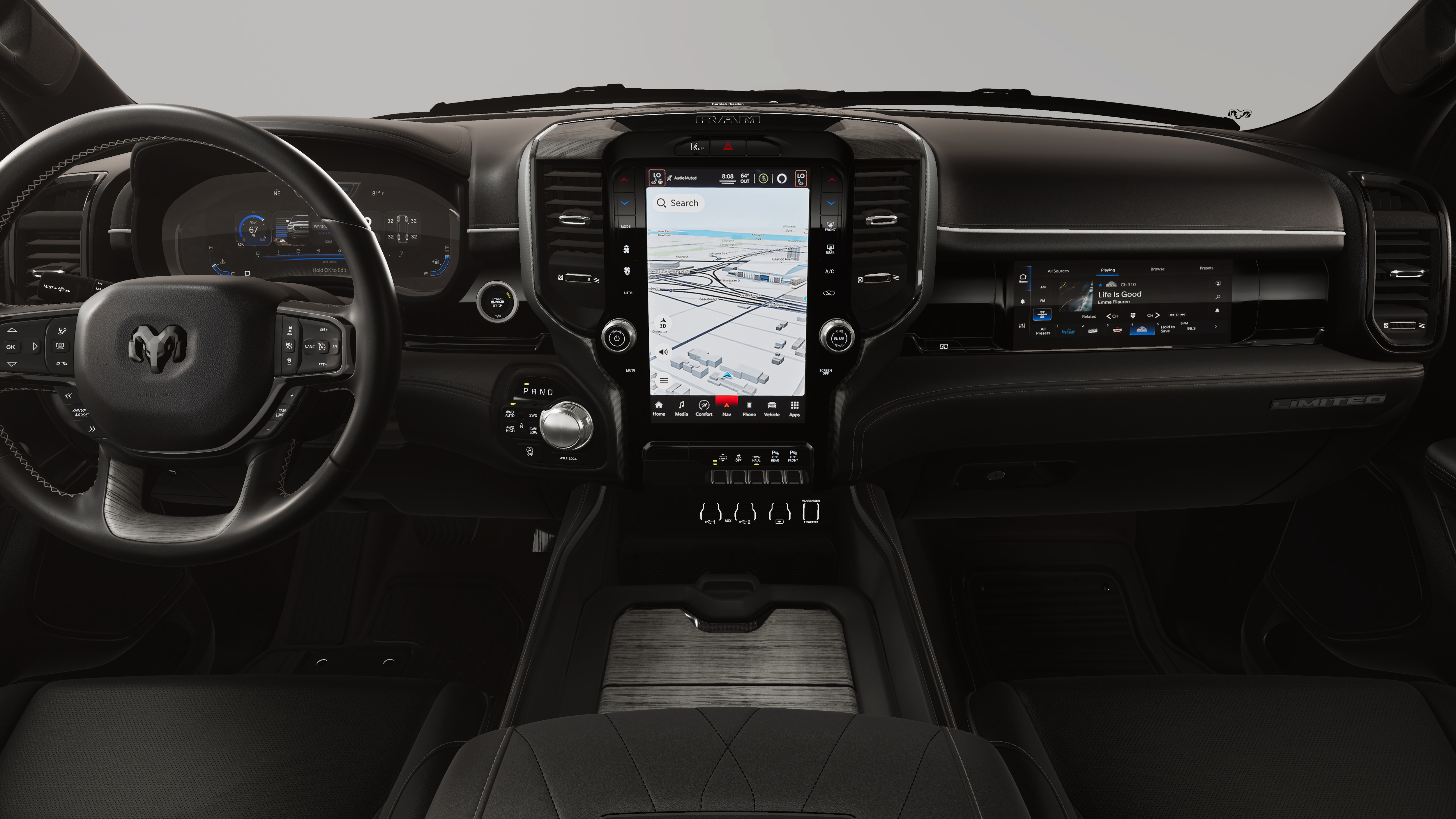 2026 RAM Ram 1500 RAM 1500 LIMITED CREW CAB 4X4 5'7' BOX