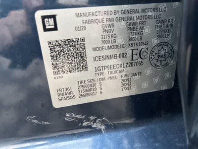 2020 GMC Sierra 1500 AT4