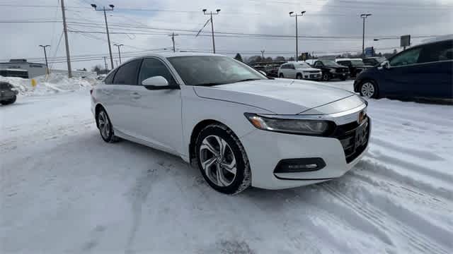 Used 2018 Honda Accord EX-L with VIN 1HGCV2F67JA024752 for sale in Yorkville, NY