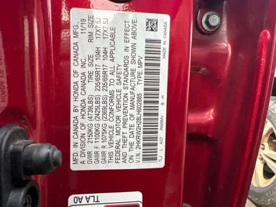 2020 Honda CR-V AWD LX