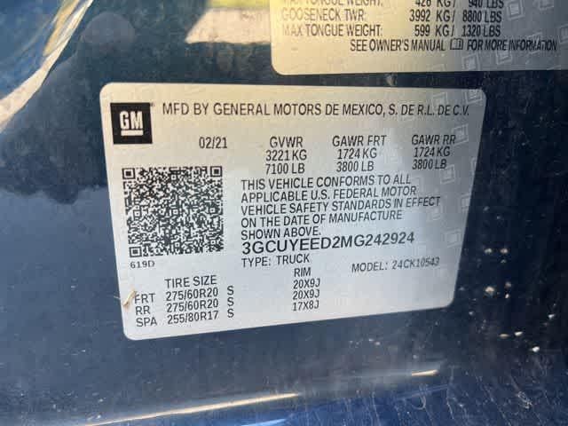 2021 Chevrolet Silverado 1500 4WD Crew Cab Short Bed RST