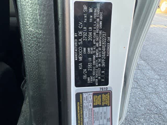 2024 Kia Forte LXS