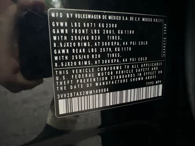 2021 Volkswagen Tiguan 2.0T SE R-Line Black