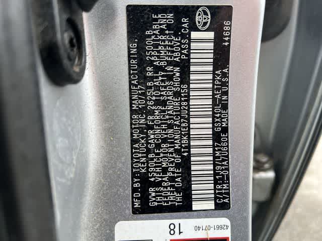 2018 Toyota Avalon Limited