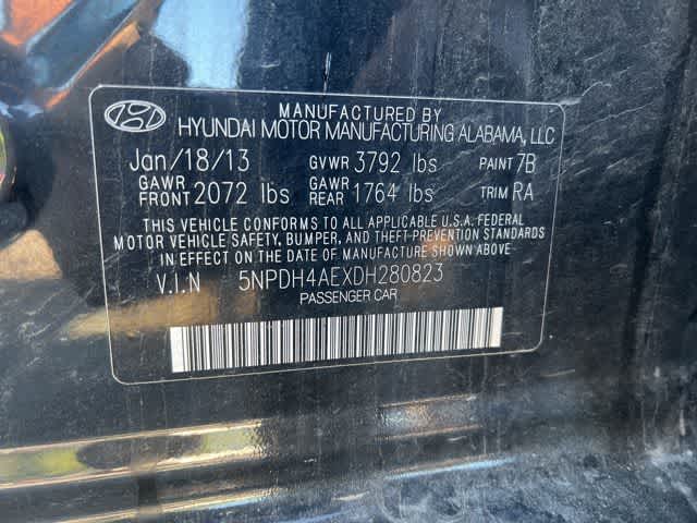 2013 Hyundai Elantra GLS PZEV
