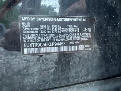 2019 BMW X3 xDrive30i