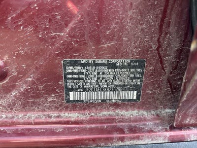 2019 Subaru Crosstrek 2.0i Premium