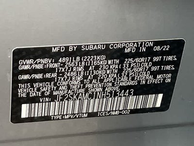 2022 Subaru Forester Wilderness