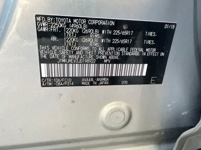 2018 Toyota RAV4 Hybrid XLE