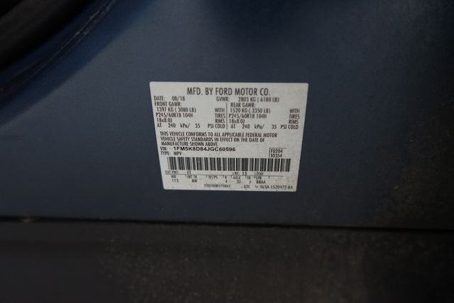 2018 Ford Explorer XLT