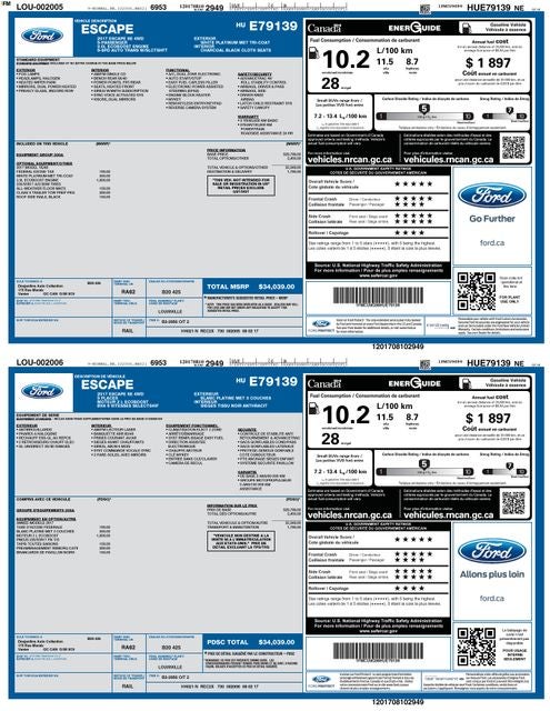 2017 Ford Escape SE