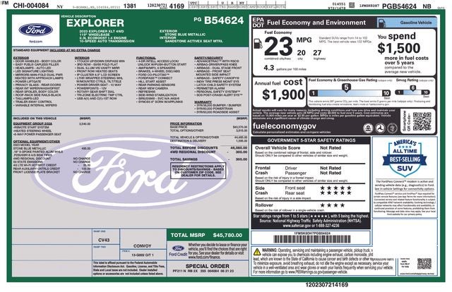 2023 Ford Explorer XLT