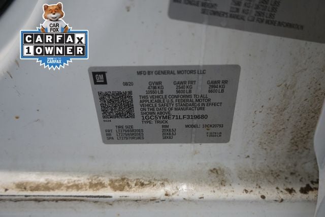 2020 Chevrolet Silverado 2500HD Custom