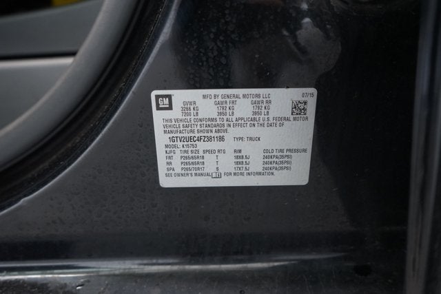 2015 GMC Sierra 1500 SLE