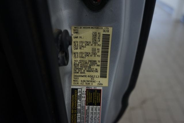 2009 Nissan Frontier SE I4