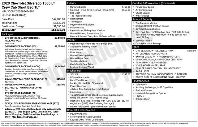 2020 Chevrolet Silverado 1500 LT