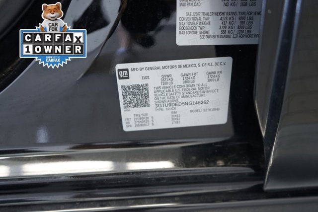 2022 GMC Sierra 1500 Limited SLT