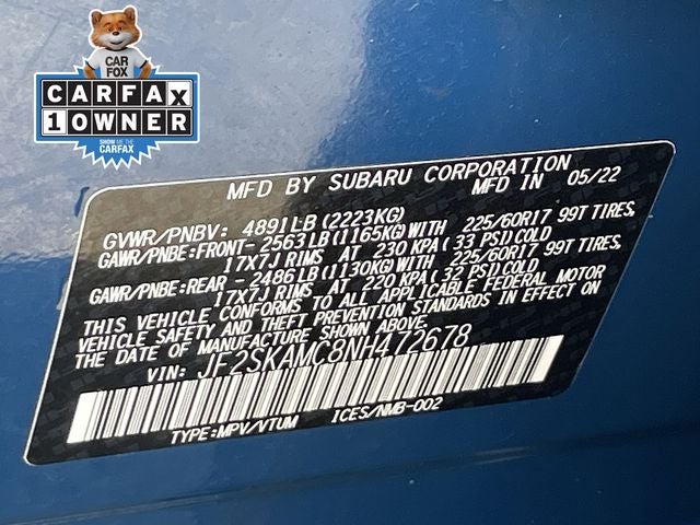 2022 Subaru Forester Wilderness