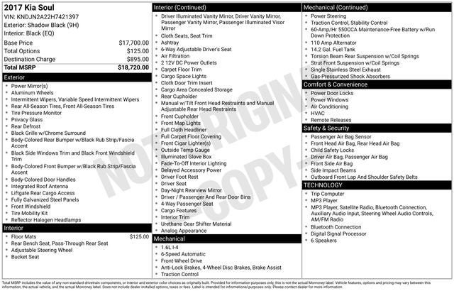 2017 Kia Soul Base