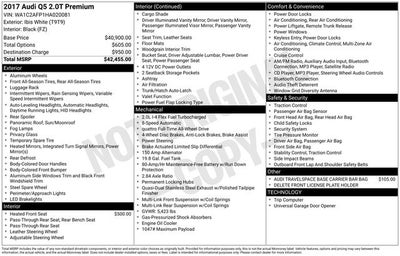 2017 Audi Q5 2.0T Premium quattro
