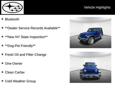 2020 Jeep Wrangler Sport S
