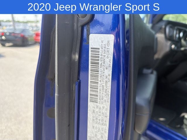 2020 Jeep Wrangler Sport S