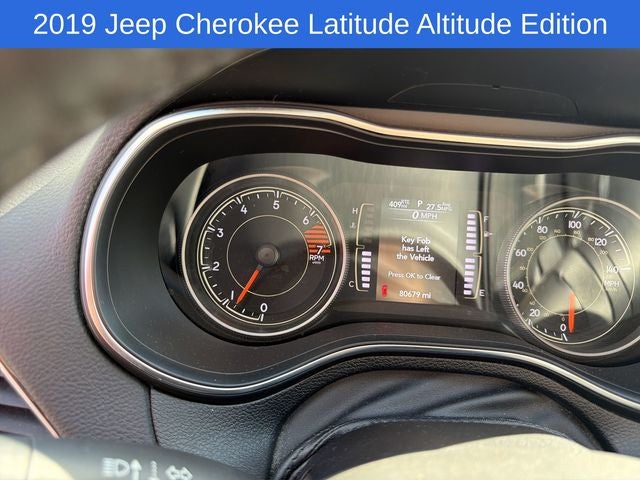 2019 Jeep Cherokee Latitude Plus