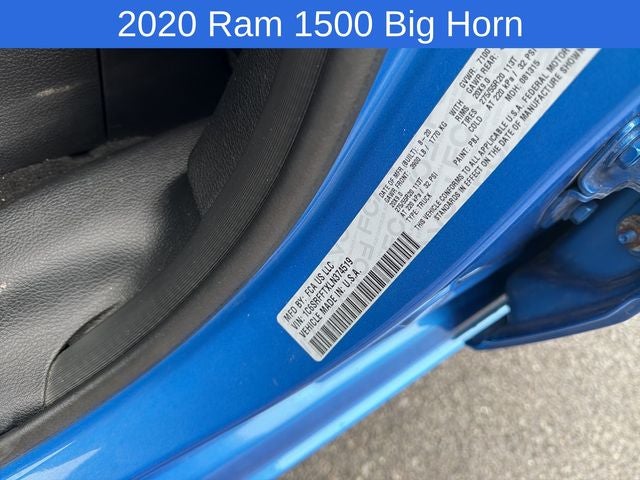 2020 RAM 1500 Big Horn/Lone Star