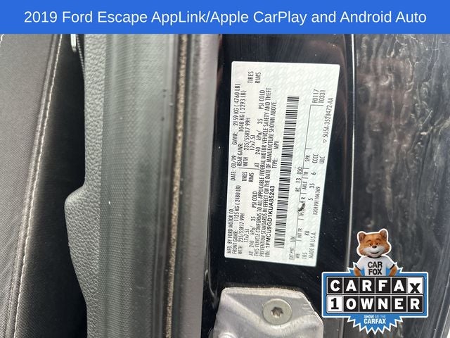 2019 Ford Escape SE