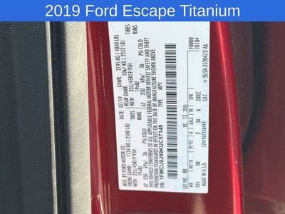 2019 Ford Escape Titanium