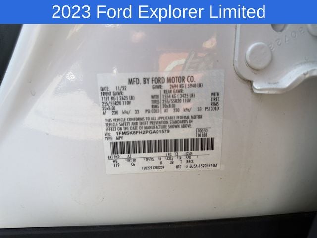 2023 Ford Explorer Limited