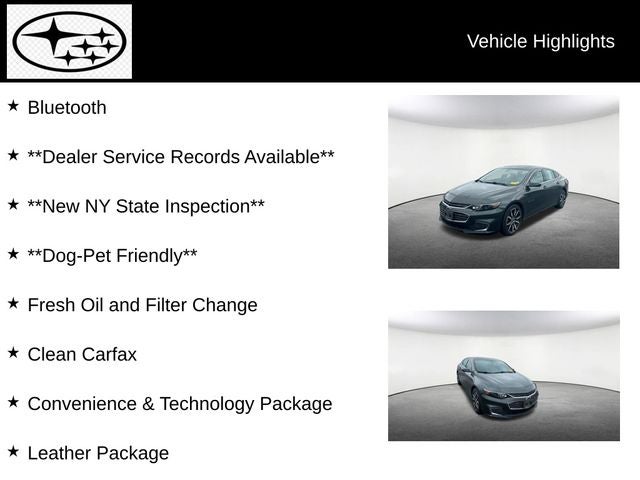 2018 Chevrolet Malibu LT