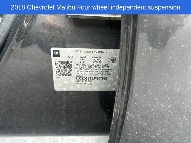 2018 Chevrolet Malibu LT