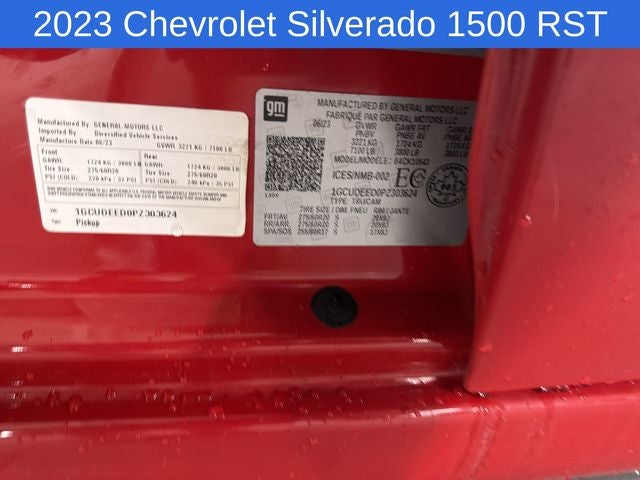 2023 Chevrolet Silverado 1500 RST
