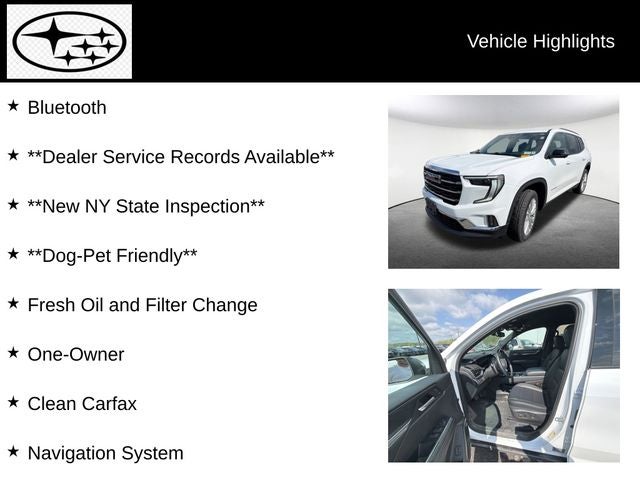 2024 GMC Acadia Elevation