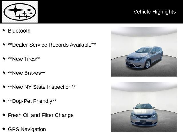 2018 Chrysler Pacifica Touring L