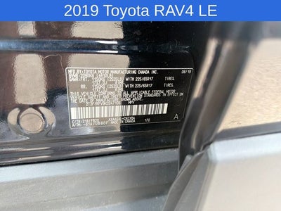 2019 Toyota RAV4 LE
