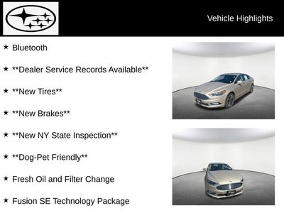 2017 Ford Fusion SE