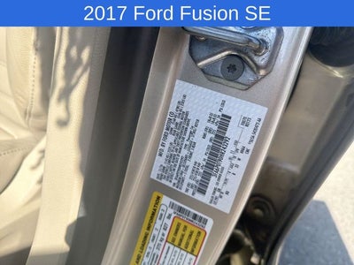 2017 Ford Fusion SE