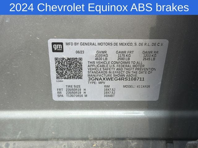 2024 Chevrolet Equinox RS
