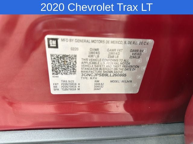2020 Chevrolet Trax LT