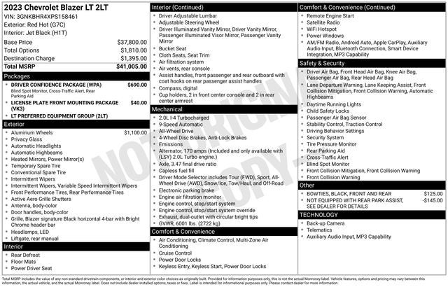 2023 Chevrolet Blazer LT