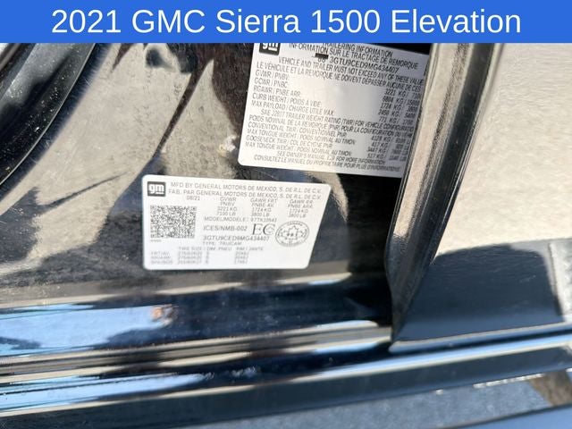 2021 GMC Sierra 1500 Elevation
