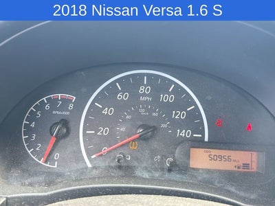 2018 Nissan Versa 1.6 S
