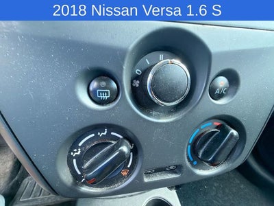 2018 Nissan Versa 1.6 S